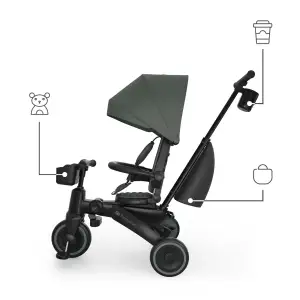 Трехколесный велосипед Kinderkraft Jazz 3 Green (KRJAZZ03GRE0000) UA