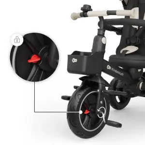 Триколісний велосипед Kinderkraft Spinstep 2 Plus Beige (KRSPST02BEGPL00) UA