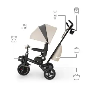 Триколісний велосипед Kinderkraft Spinstep 2 Plus Beige (KRSPST02BEGPL00) UA