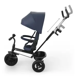 Триколісний велосипед Kinderkraft Aston 2 Plus Navy (KRASTO02NAVPL00)