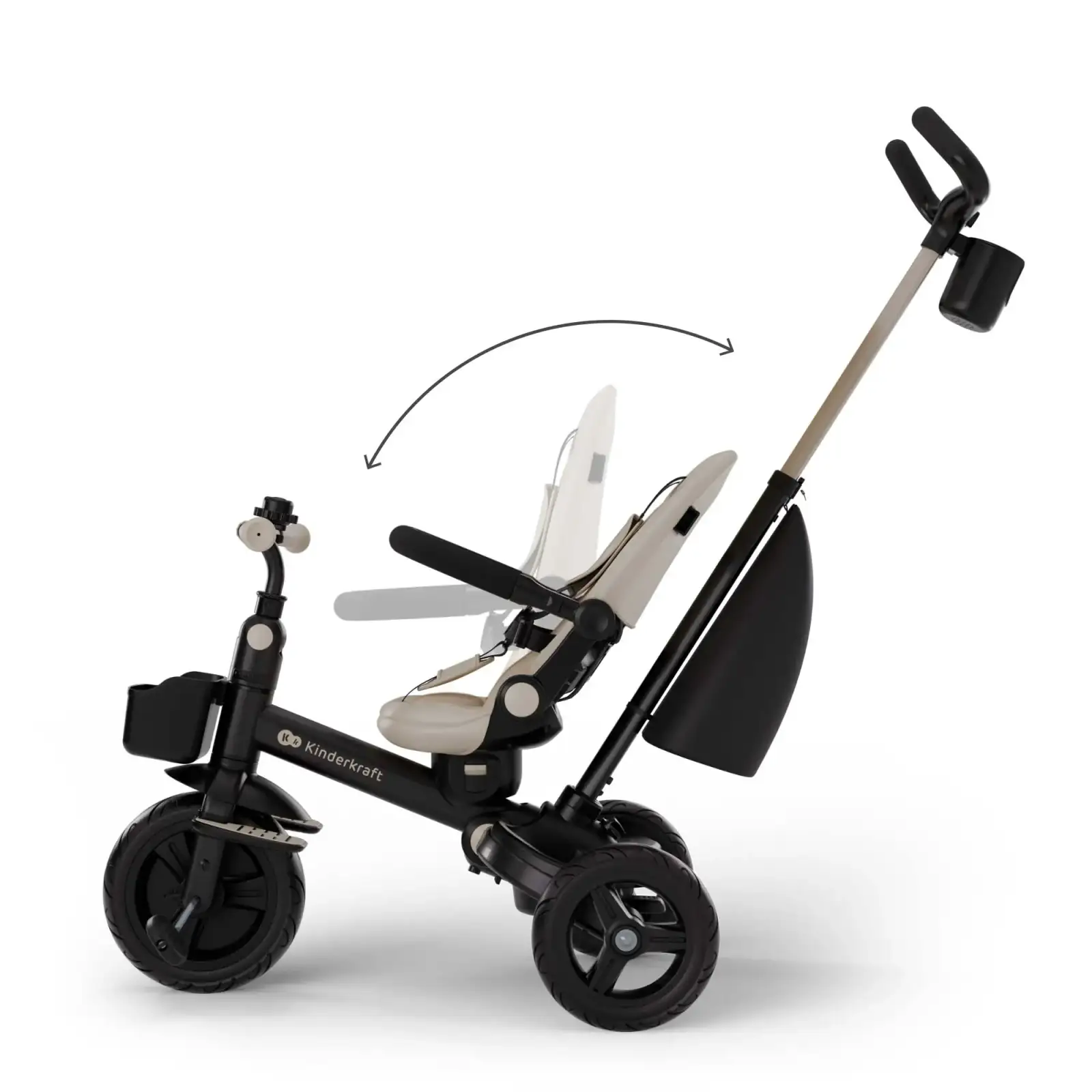 Трехколесный велосипед Kinderkraft Aveo 2 Plus Beige (KRAVEO02BEG0000) UA