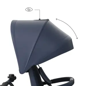 Триколісний велосипед Kinderkraft Aston 2 Plus Navy (KRASTO02NAVPL00)