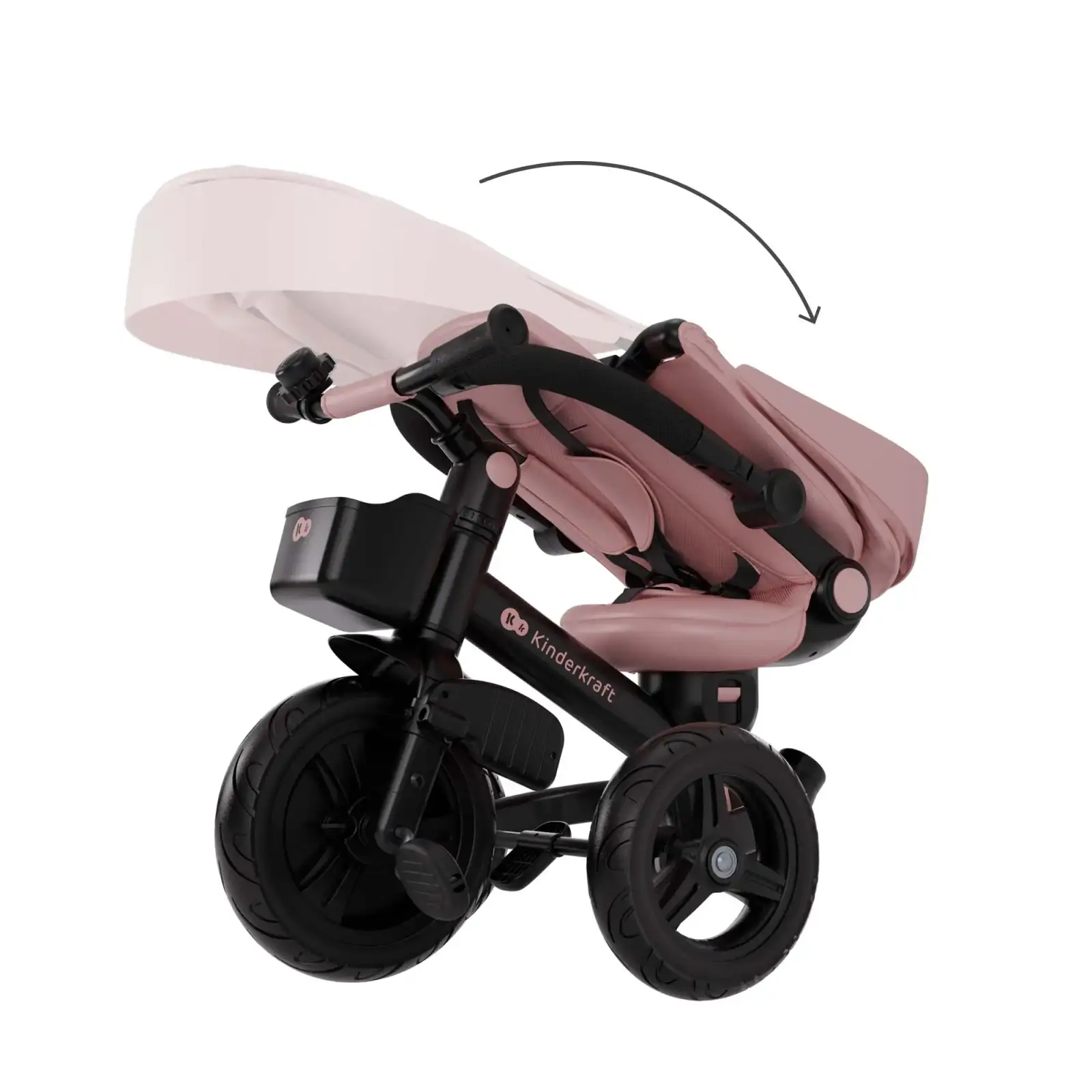 Триколісний велосипед Kinderkraft Aveo 2 Plus Pink (KRAVEO02PNK0000)