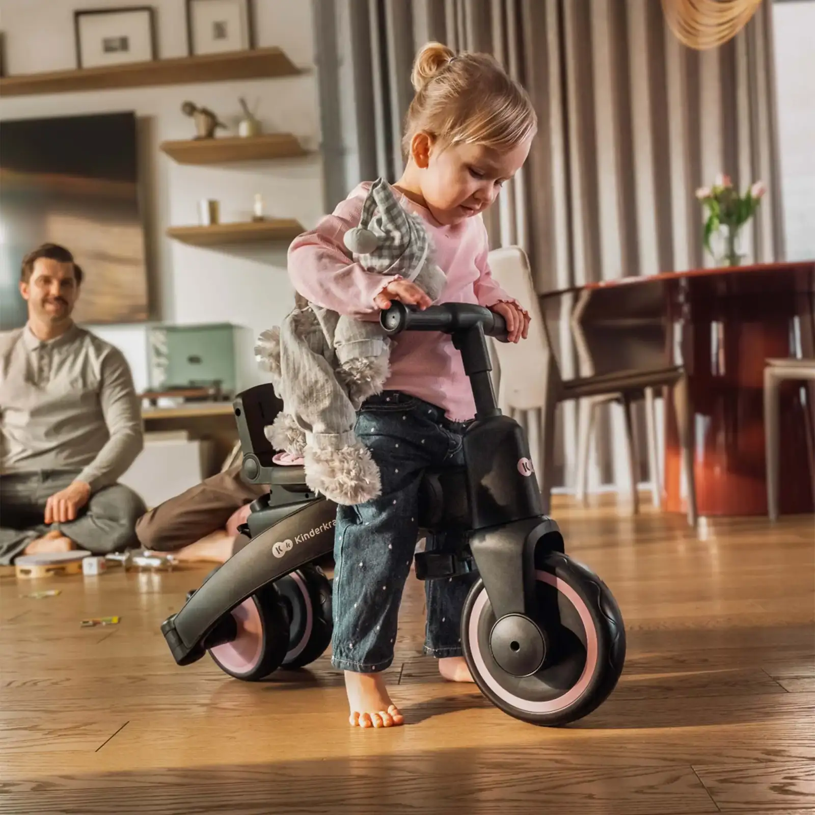 Трехколесный велосипед Kinderkraft Jazz 3 Green (KRJAZZ03GRE0000) UA