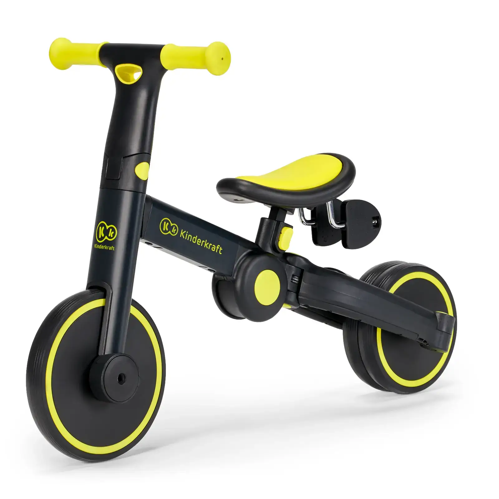 Триколісний велосипед 3 в 1 Kinderkraft 4TRIKE Black Volt (KR4TRI00BLK0000)