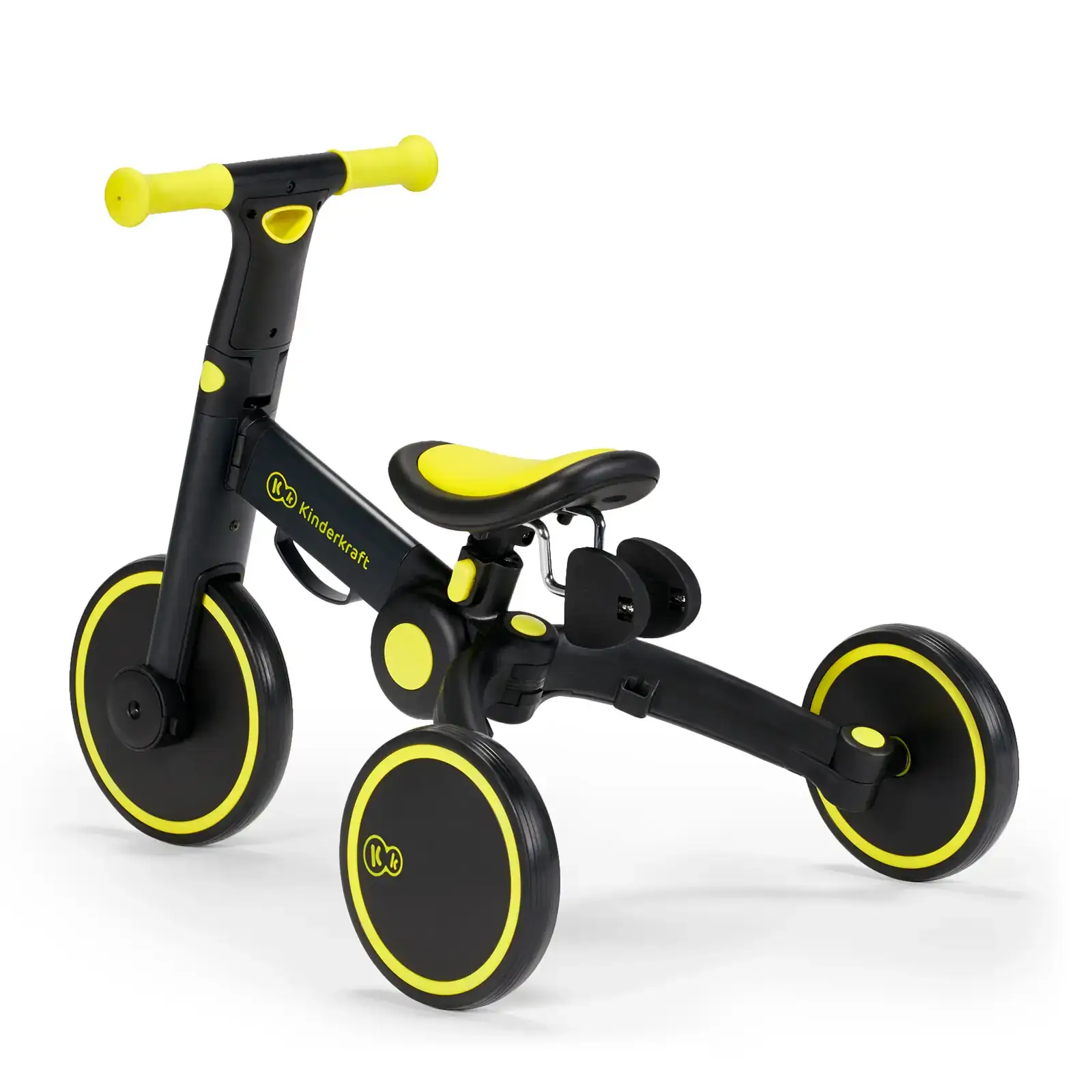 Триколісний велосипед 3 в 1 Kinderkraft 4TRIKE Black Volt (KR4TRI00BLK0000)