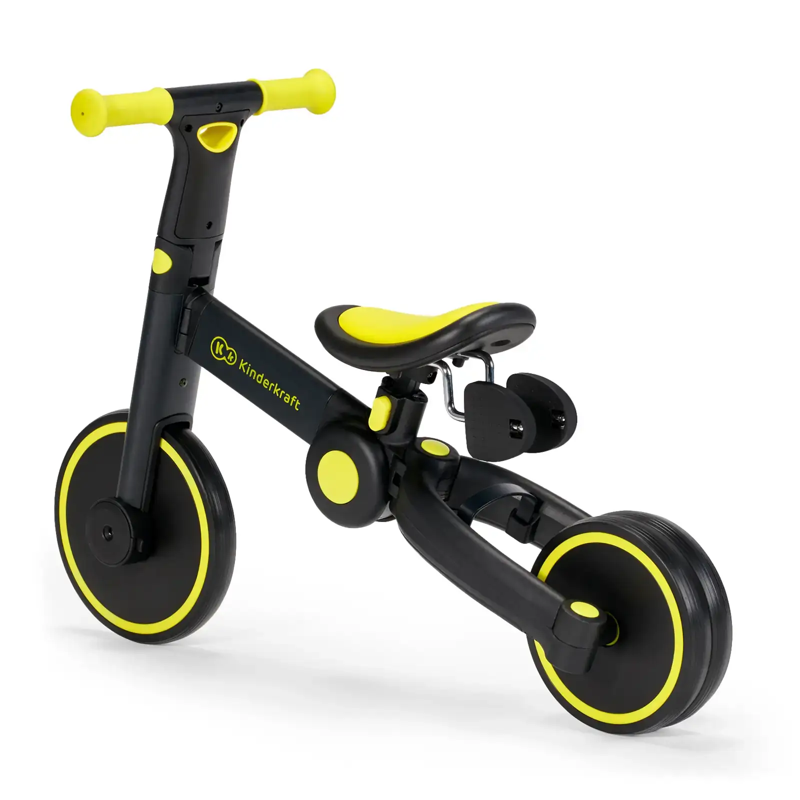 Триколісний велосипед 3 в 1 Kinderkraft 4TRIKE Black Volt (KR4TRI00BLK0000)