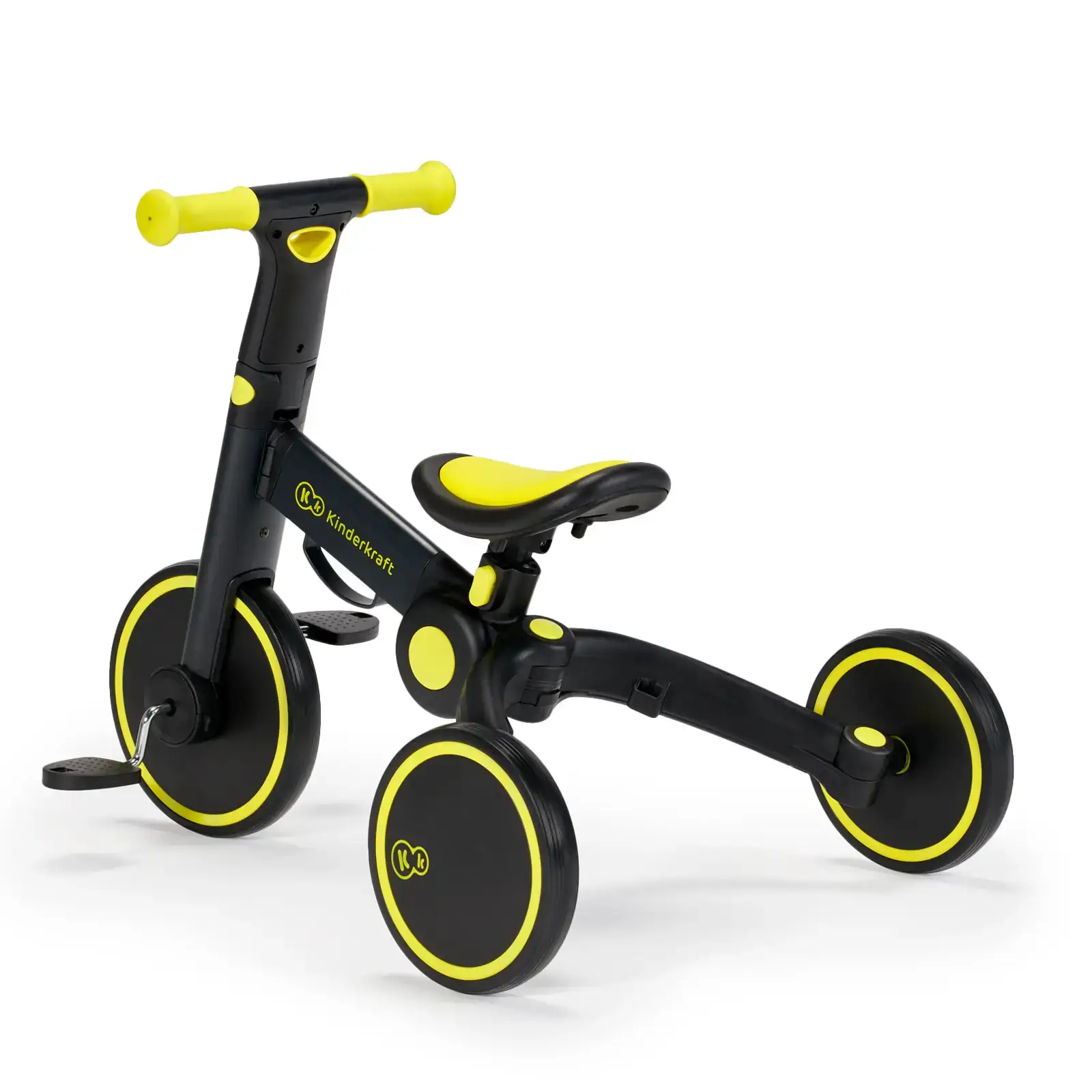 Триколісний велосипед 3 в 1 Kinderkraft 4TRIKE Black Volt (KR4TRI00BLK0000)