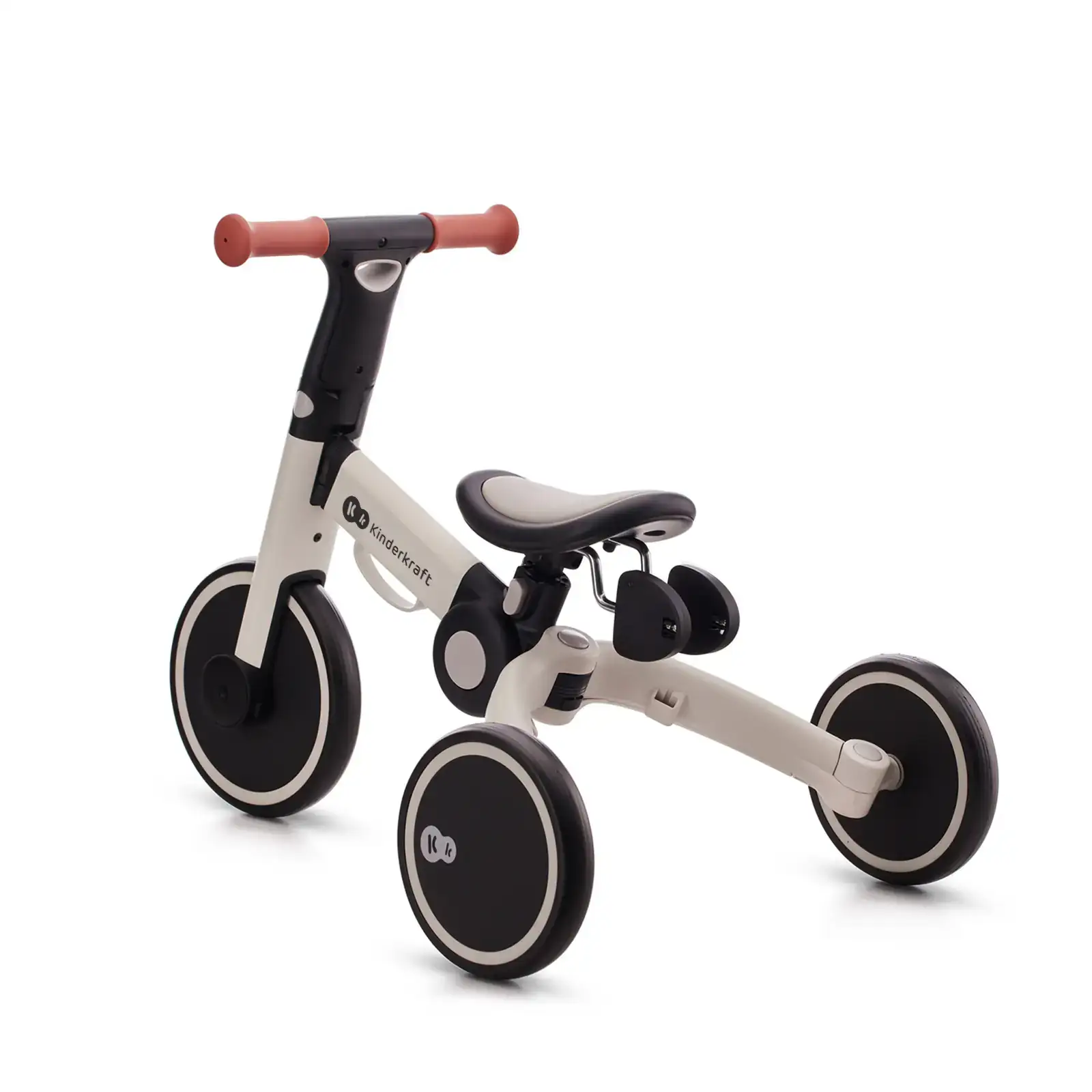 Трехколесный велосипед 3 в 1 Kinderkraft 4TRIKE Silver Grey (KR4TRI22GRY0000)