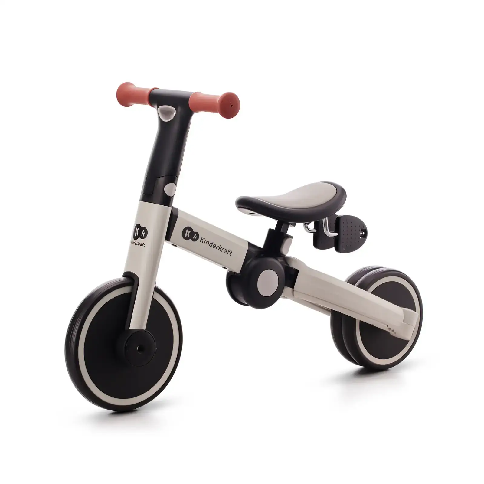 Трехколесный велосипед 3 в 1 Kinderkraft 4TRIKE Silver Grey (KR4TRI22GRY0000)