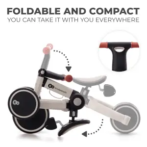 Трехколесный велосипед 3 в 1 Kinderkraft 4TRIKE Silver Grey (KR4TRI22GRY0000)