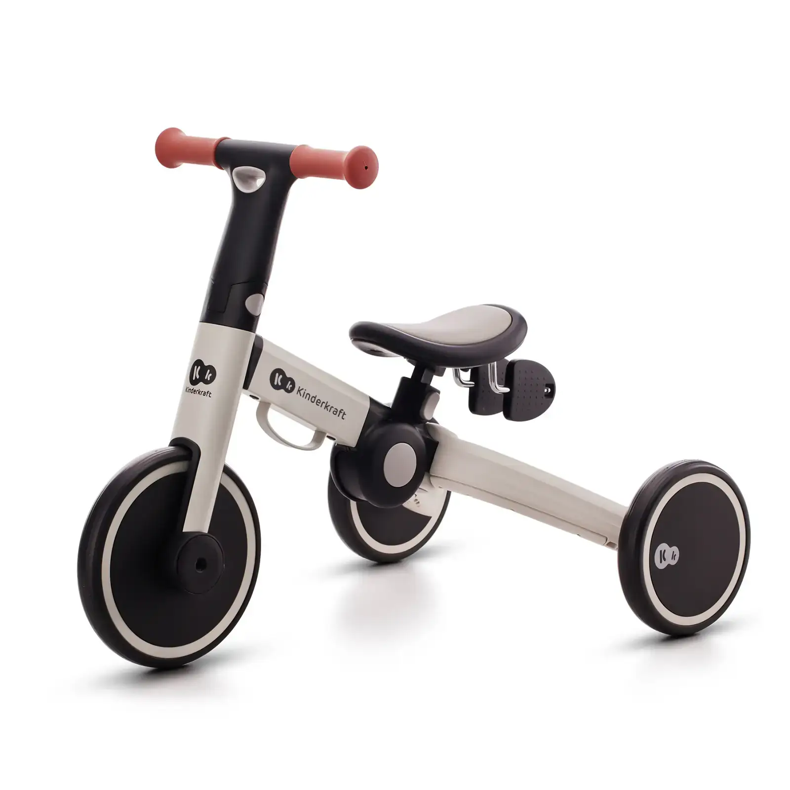 Трехколесный велосипед 3 в 1 Kinderkraft 4TRIKE Silver Grey (KR4TRI22GRY0000)