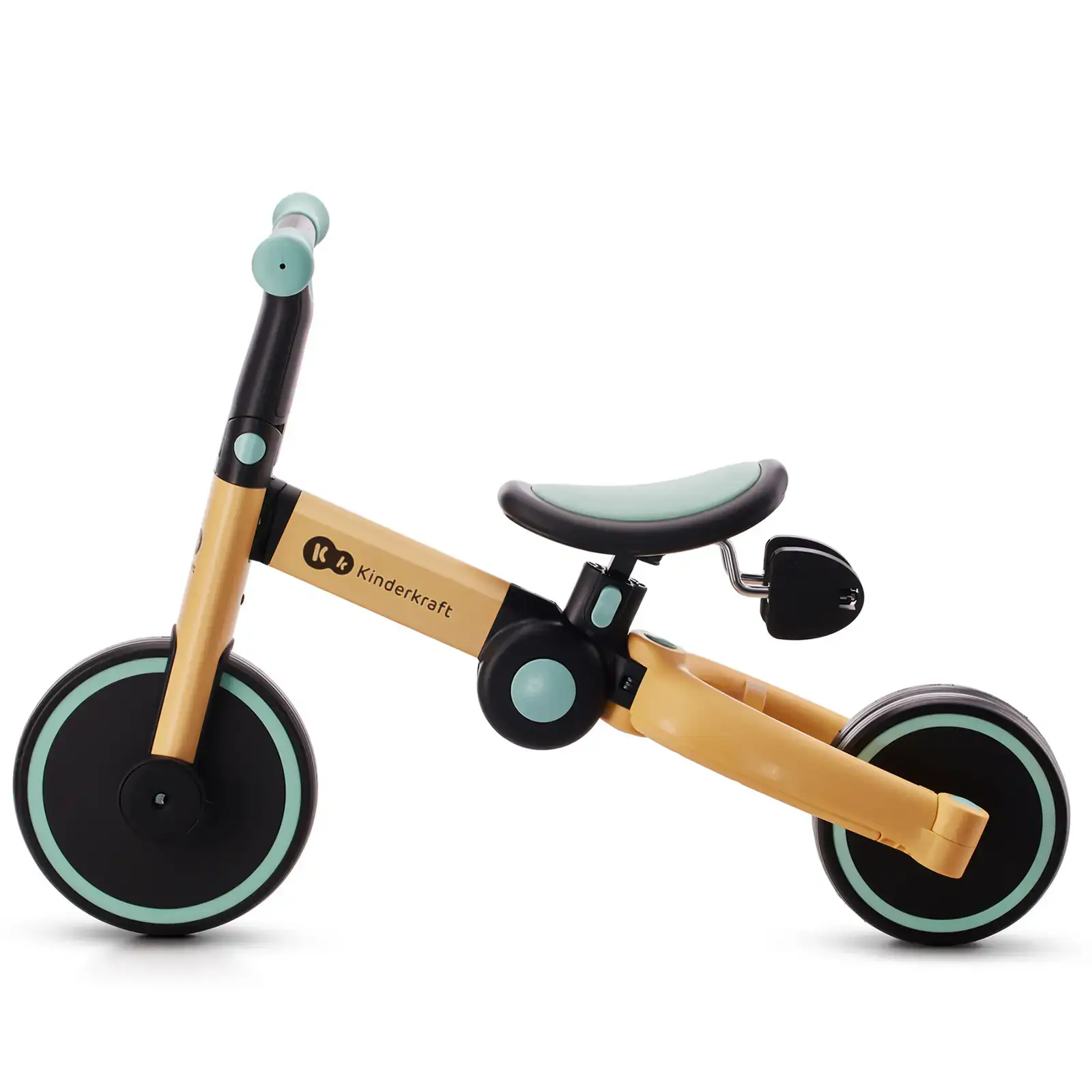 Триколісний велосипед 3 в 1 Kinderkraft 4TRIKE Sunflower Blue (KR4TRI22BLU0000)