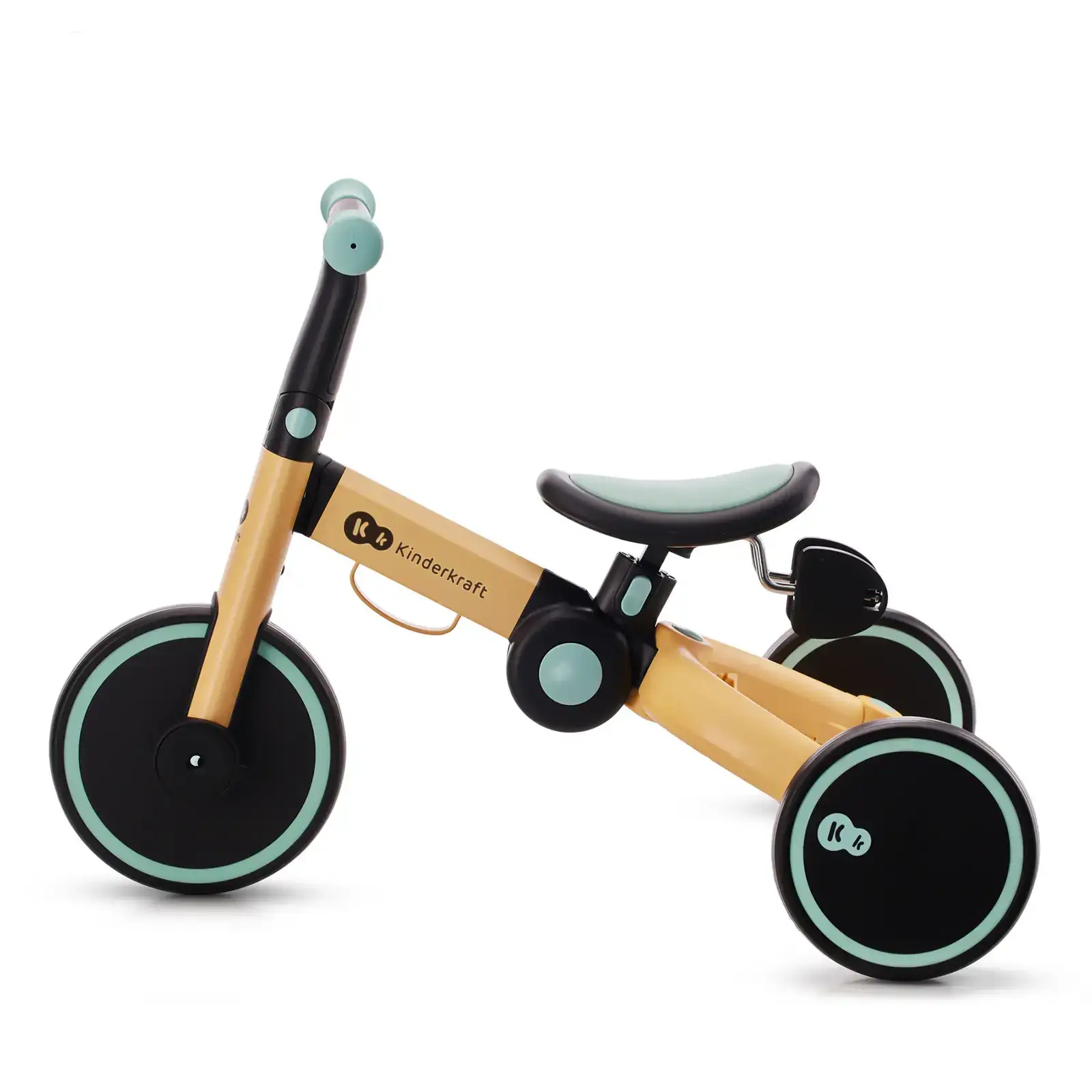 Триколісний велосипед 3 в 1 Kinderkraft 4TRIKE Sunflower Blue (KR4TRI22BLU0000)