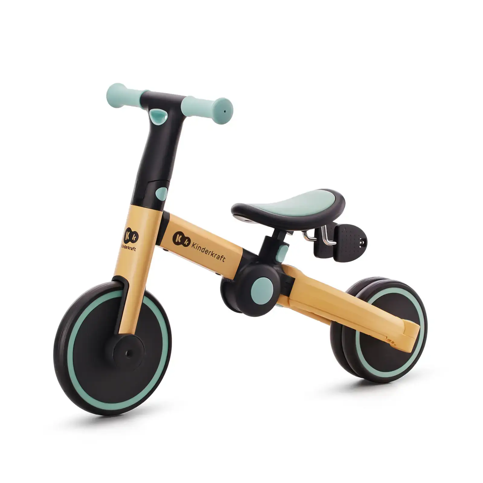 Триколісний велосипед 3 в 1 Kinderkraft 4TRIKE Sunflower Blue (KR4TRI22BLU0000)