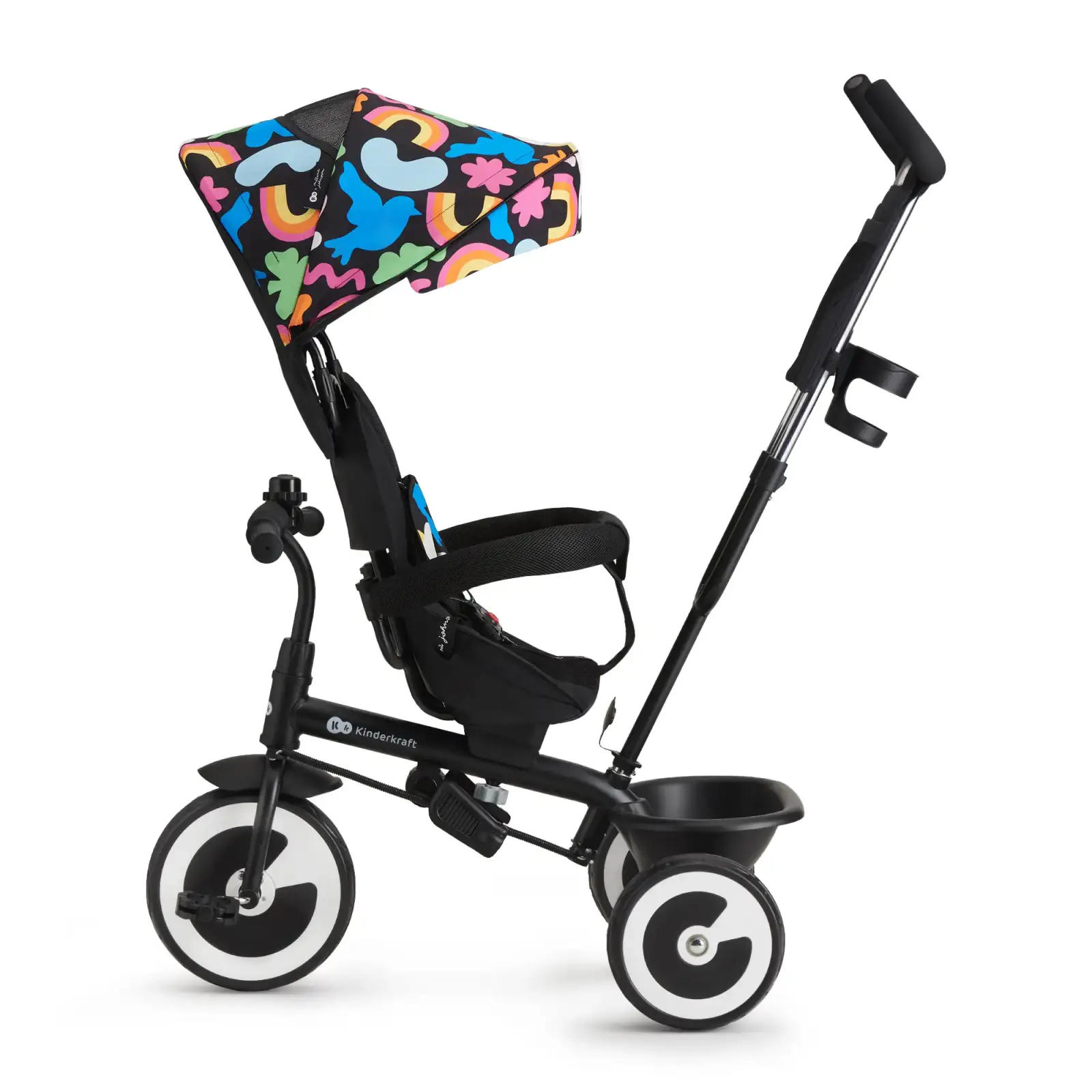 Трехколесный велосипед Kinderkraft Aston Happy Shapes (KRASTO00HAP0000) UA