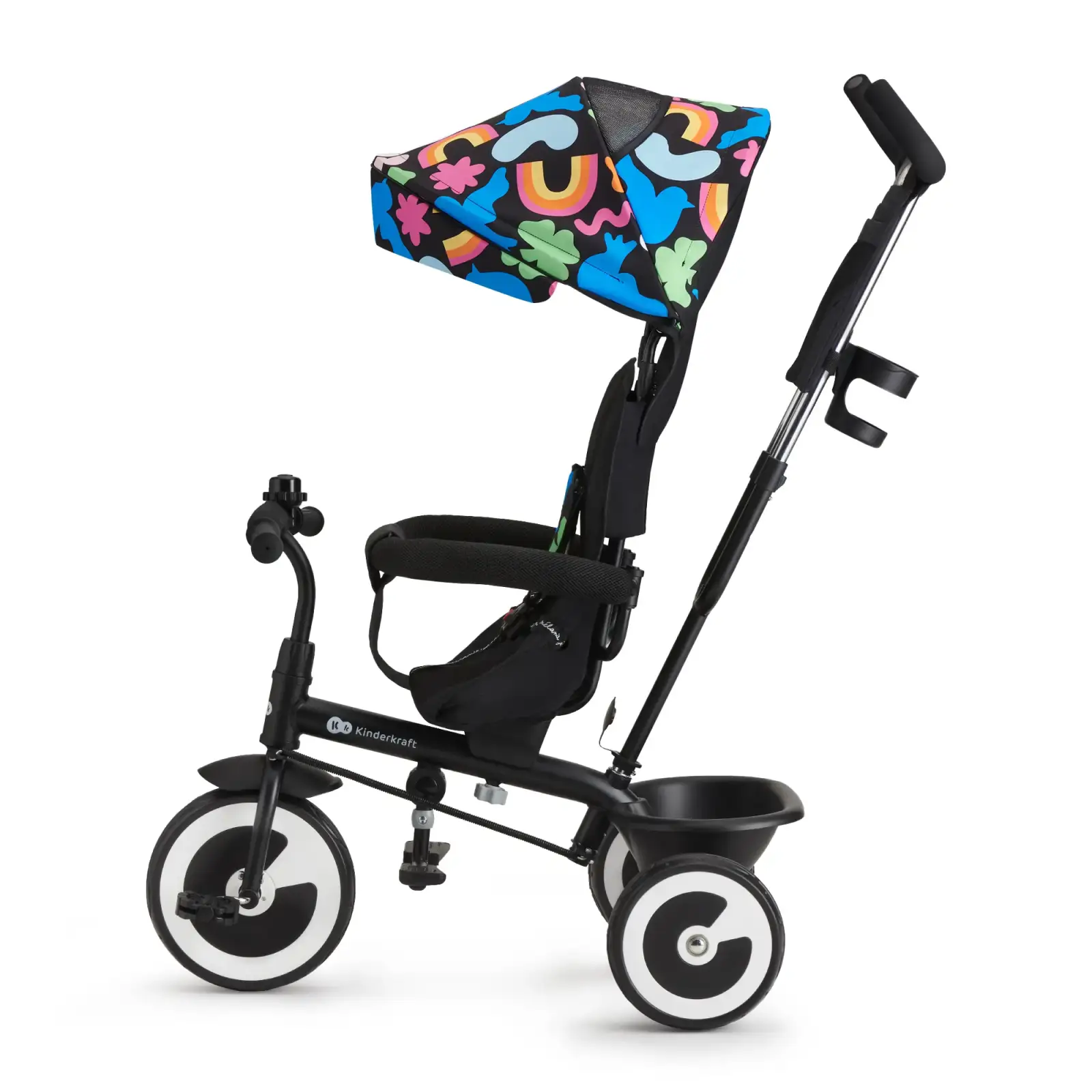Трехколесный велосипед Kinderkraft Aston Happy Shapes (KRASTO00HAP0000) UA