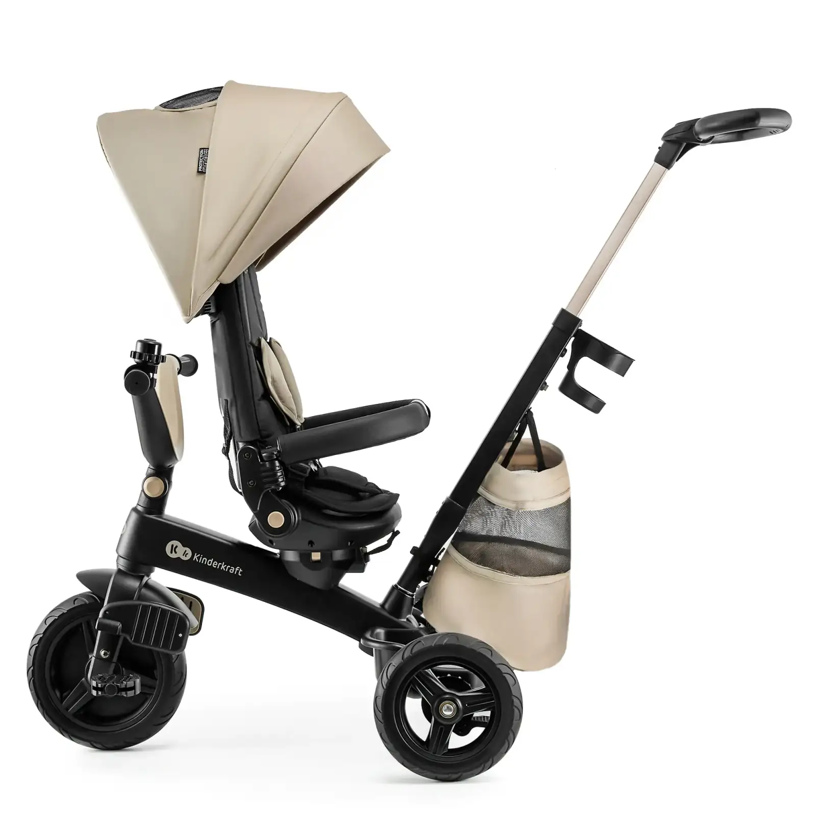 Трехколесный велосипед Kinderkraft Easytwist Beige (KREASY00BEG0000)