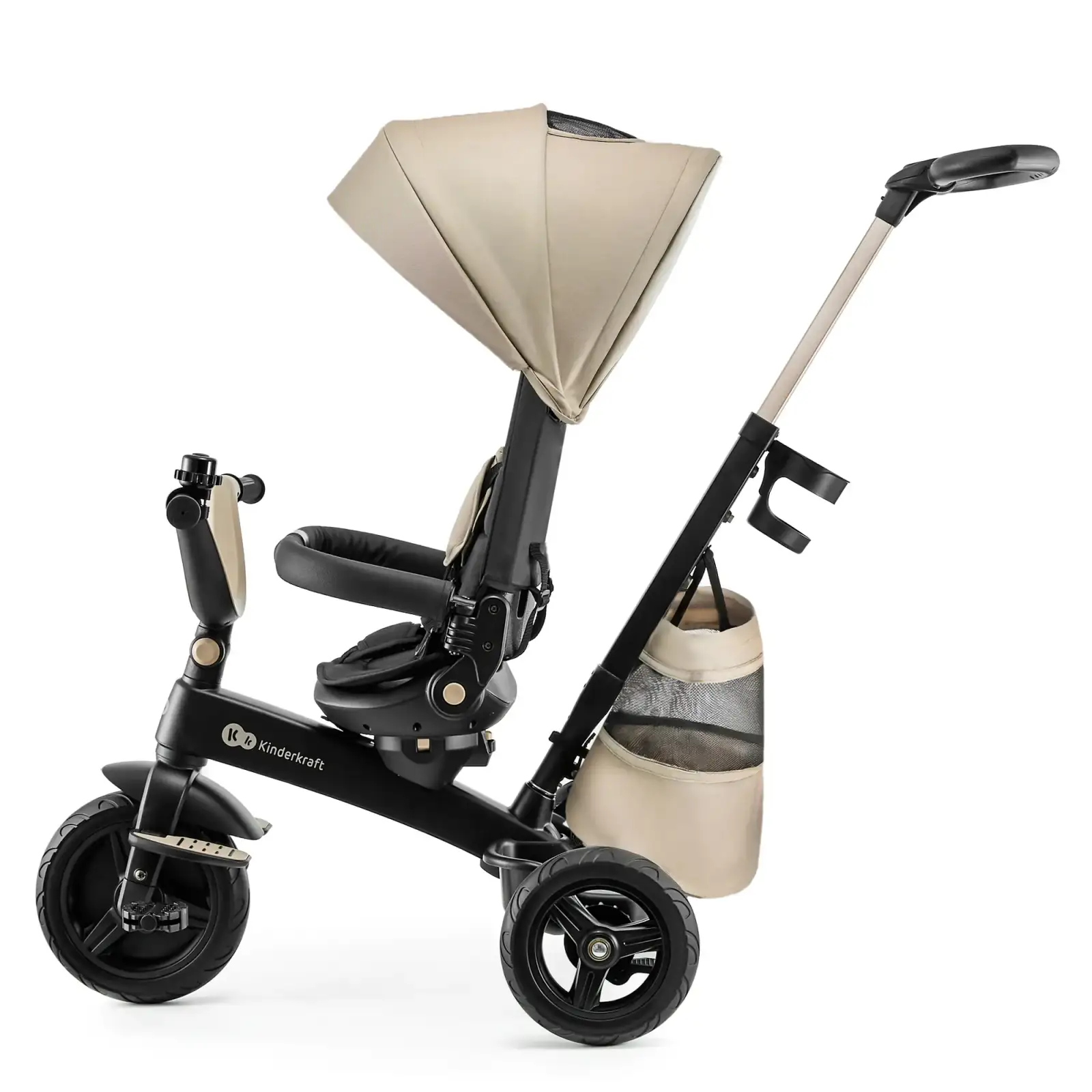 Трехколесный велосипед Kinderkraft Easytwist Beige (KREASY00BEG0000)