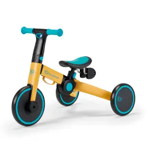 Трехколесный велосипед 3 в 1 Kinderkraft 4TRIKE Primrose Yellow (KR4TRI00YEL0000) UA
