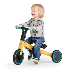 Трехколесный велосипед 3 в 1 Kinderkraft 4TRIKE Primrose Yellow (KR4TRI00YEL0000) UA
