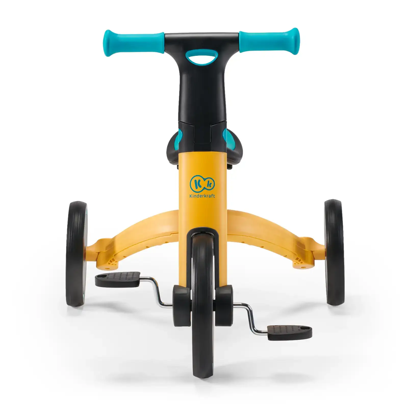 Трехколесный велосипед 3 в 1 Kinderkraft 4TRIKE Primrose Yellow (KR4TRI00YEL0000) UA