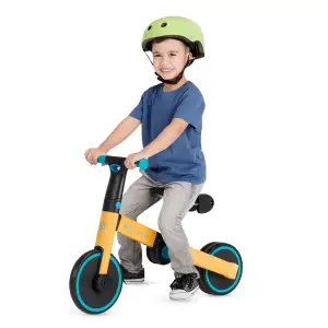 Трехколесный велосипед 3 в 1 Kinderkraft 4TRIKE Primrose Yellow (KR4TRI00YEL0000) UA