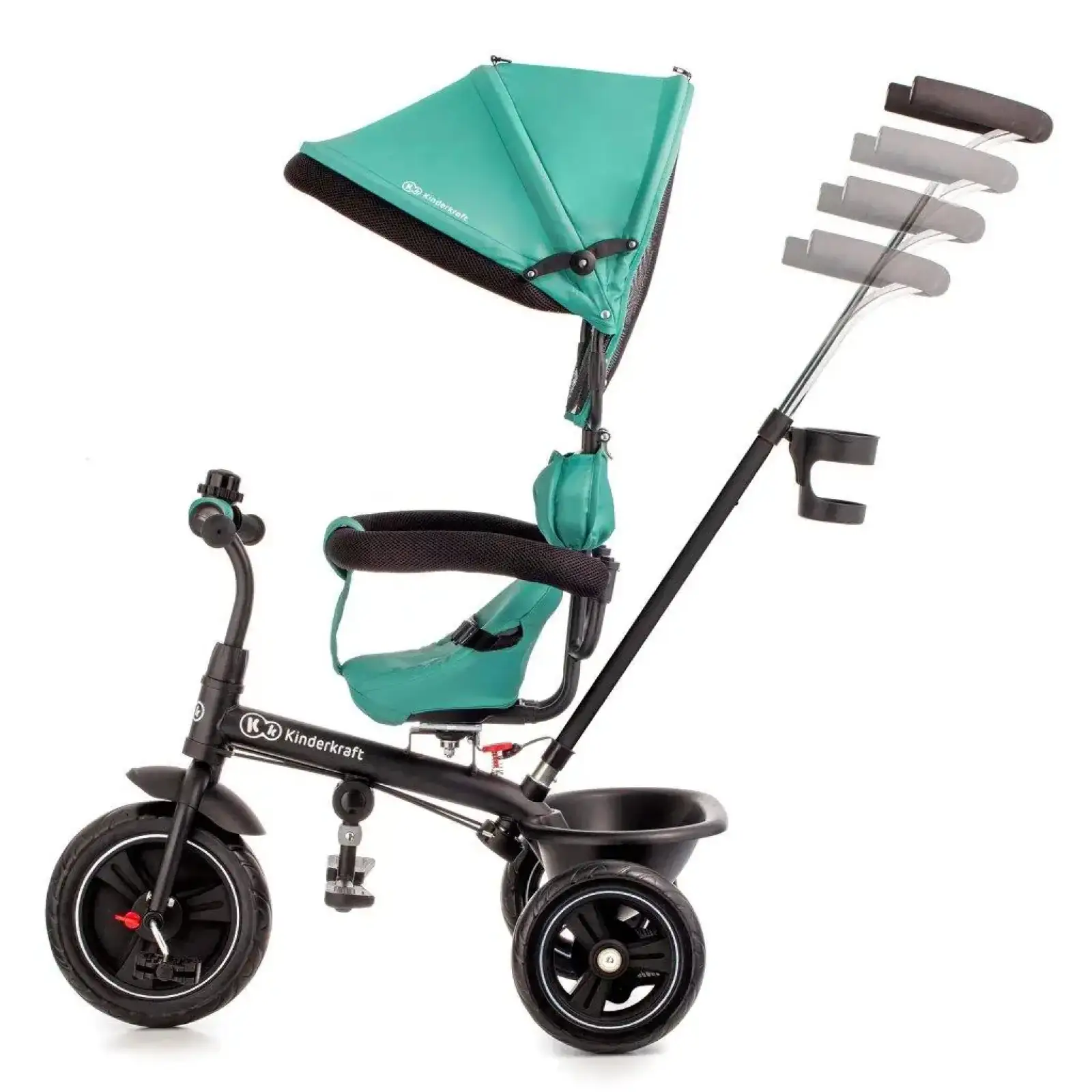 Триколісний велосипед Kinderkraft Freeway Green (KKRFRWAGRE0000)