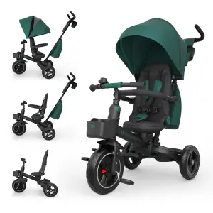 Трехколесный велосипед Kinderkraft Spinstep 2 Plus Green (KRSPST02GREPL00)