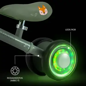 Каталка-біговел Kinderkraft Cutie Flash Green (KRCUFL00GRE0000) UA