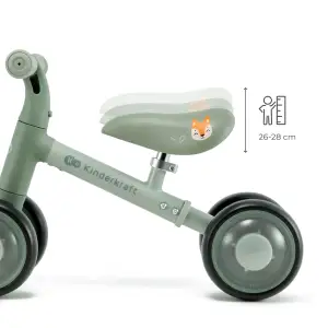 Каталка-біговел Kinderkraft Cutie Flash Green (KRCUFL00GRE0000) UA