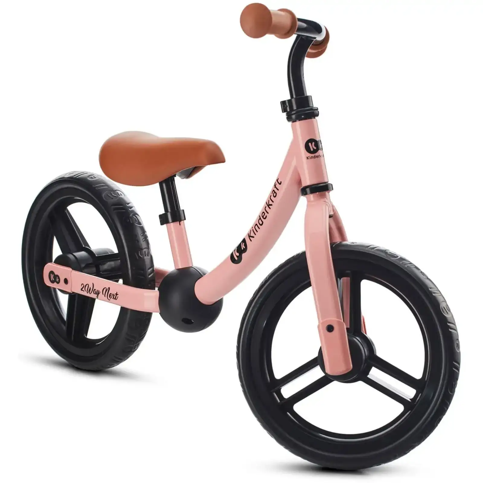 Біговел Kinderkraft 2Way Next 2022 Rose Pink (KR2WAY22PNK0000) UA