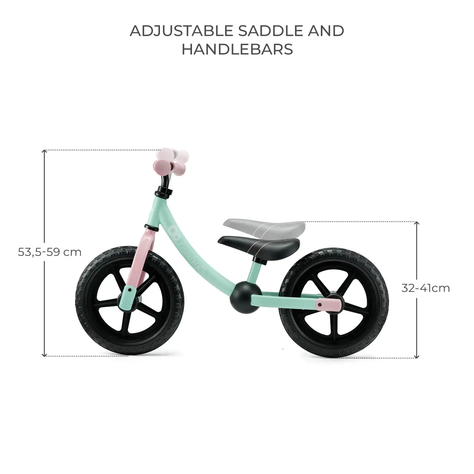 Беговел Kinderkraft 2Way Next Candy Mint (KR2WAY25MIN0000)