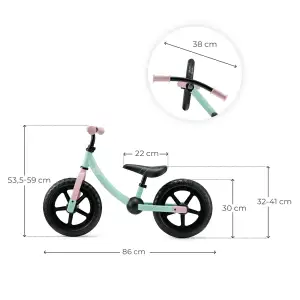 Беговел Kinderkraft 2Way Next Candy Mint (KR2WAY25MIN0000)