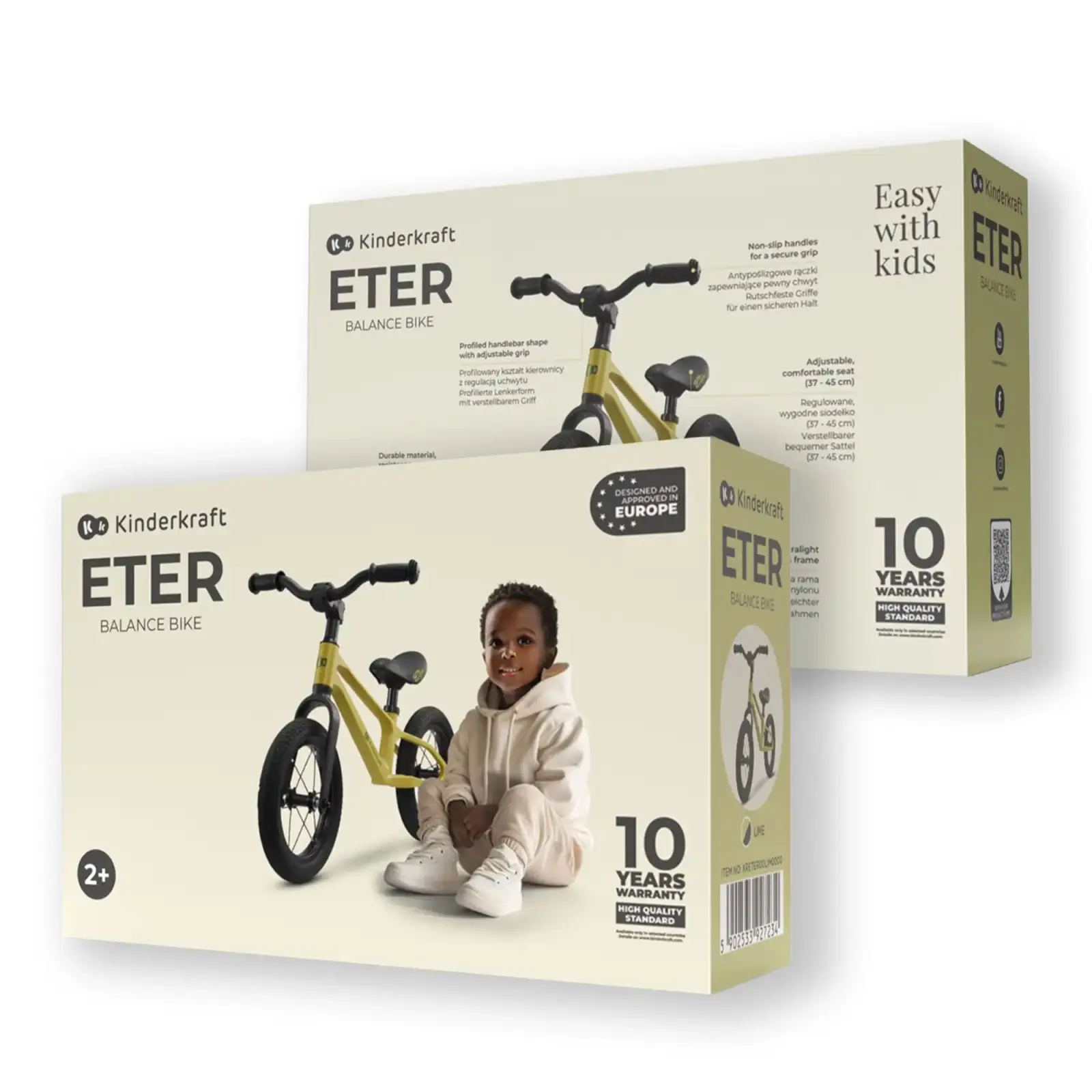 Беговел Kinderkraft Eter Lime (KRETER00LIM0000)