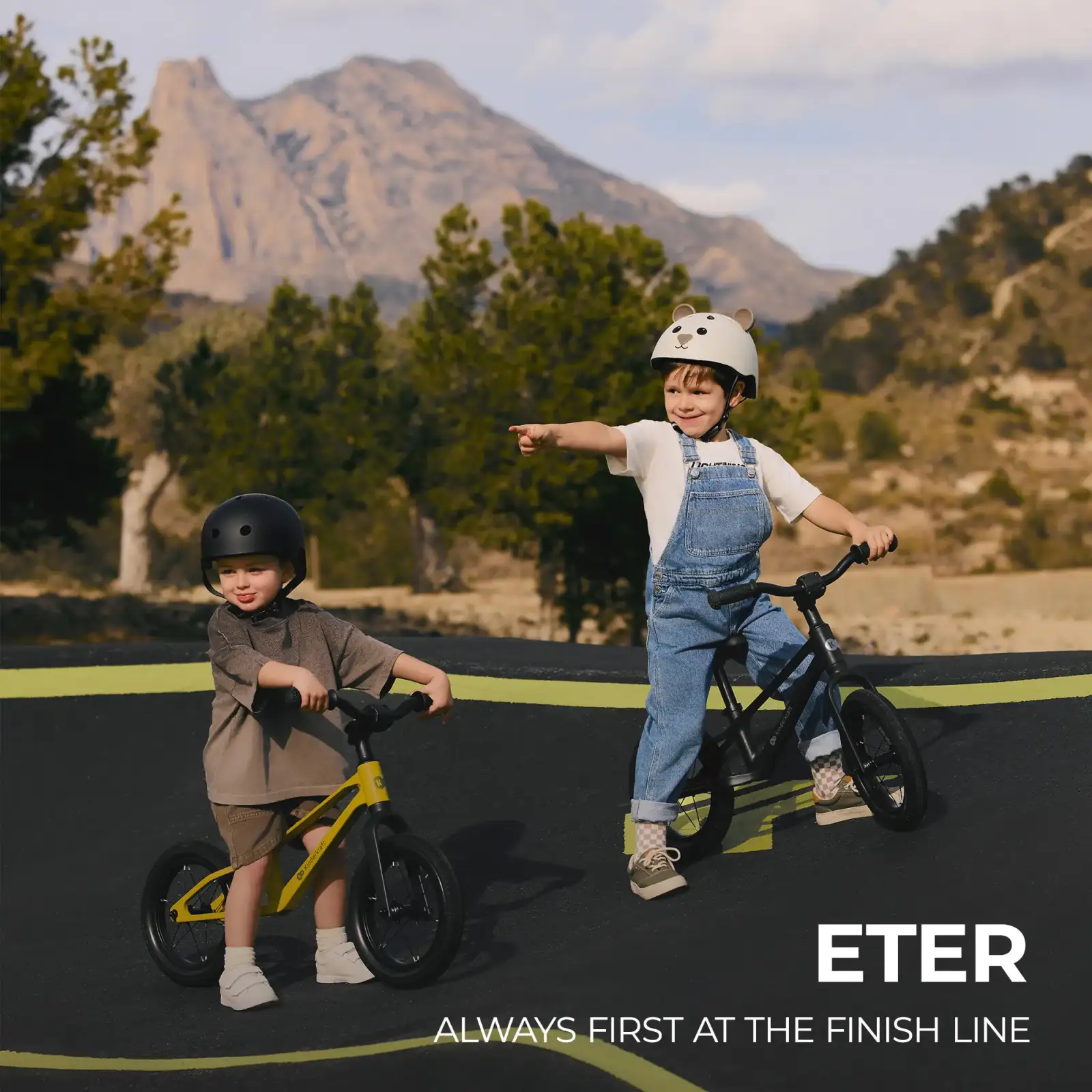 Беговел Kinderkraft Eter Lime (KRETER00LIM0000)