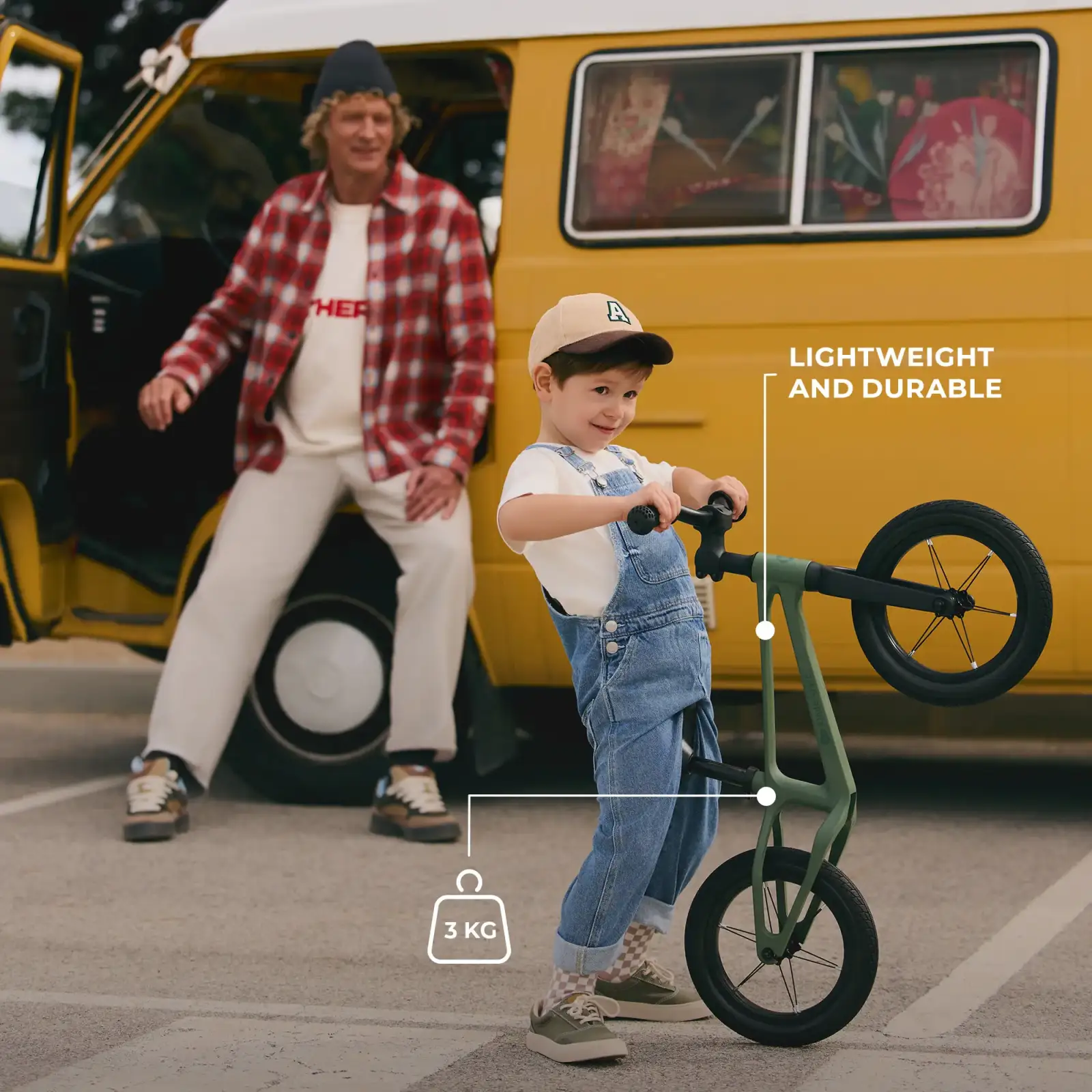 Беговел Kinderkraft Eter Lime (KRETER00LIM0000)