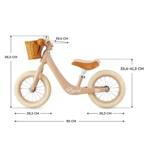 Беговел Kinderkraft Rapid 2 Pink (KRRAPI02PNK0000) UA