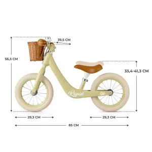 Біговел Kinderkraft Rapid 2 Savannah Green (KRRAPI02GRE0000) UA