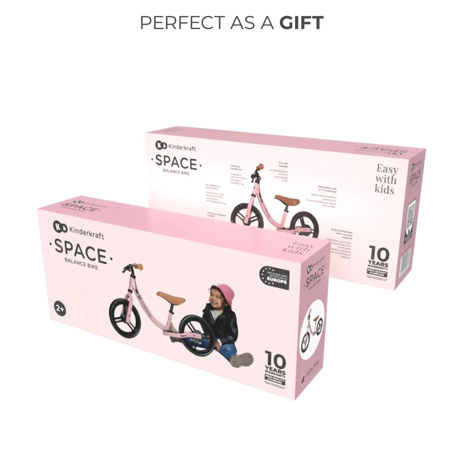 Біговел Kinderkraft Space Dark Pink (KRSPAC23PNK0000) UA