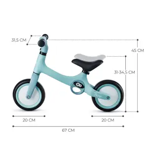 Беговел Kinderkraft Tove Sommer Mint (KRTOVE00MIN0000) UA