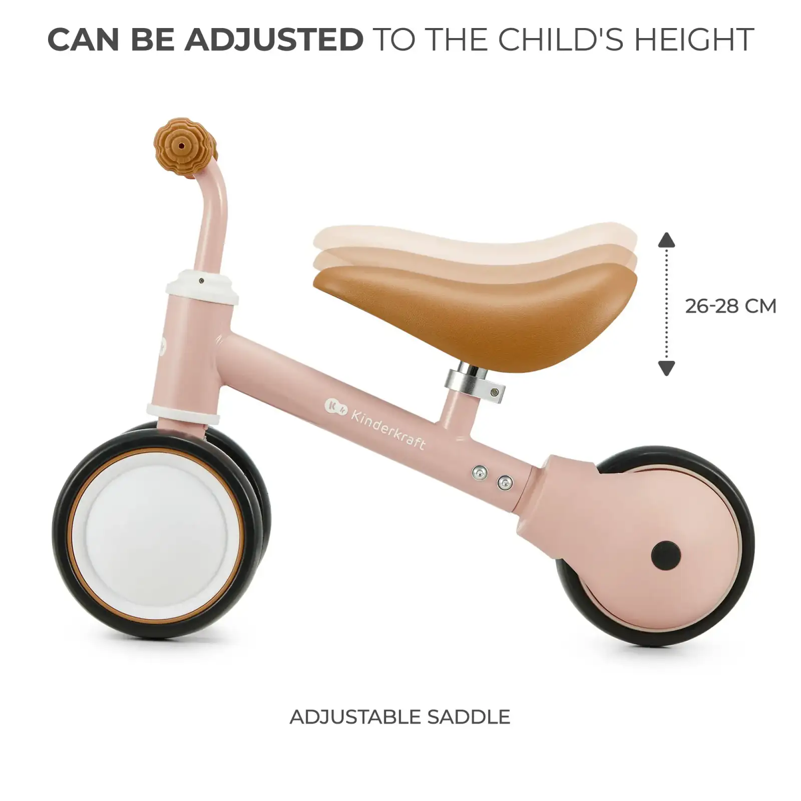 Каталка-беговел Kinderkraft Cutie Pink (KRCUTI00PNK0000) UA