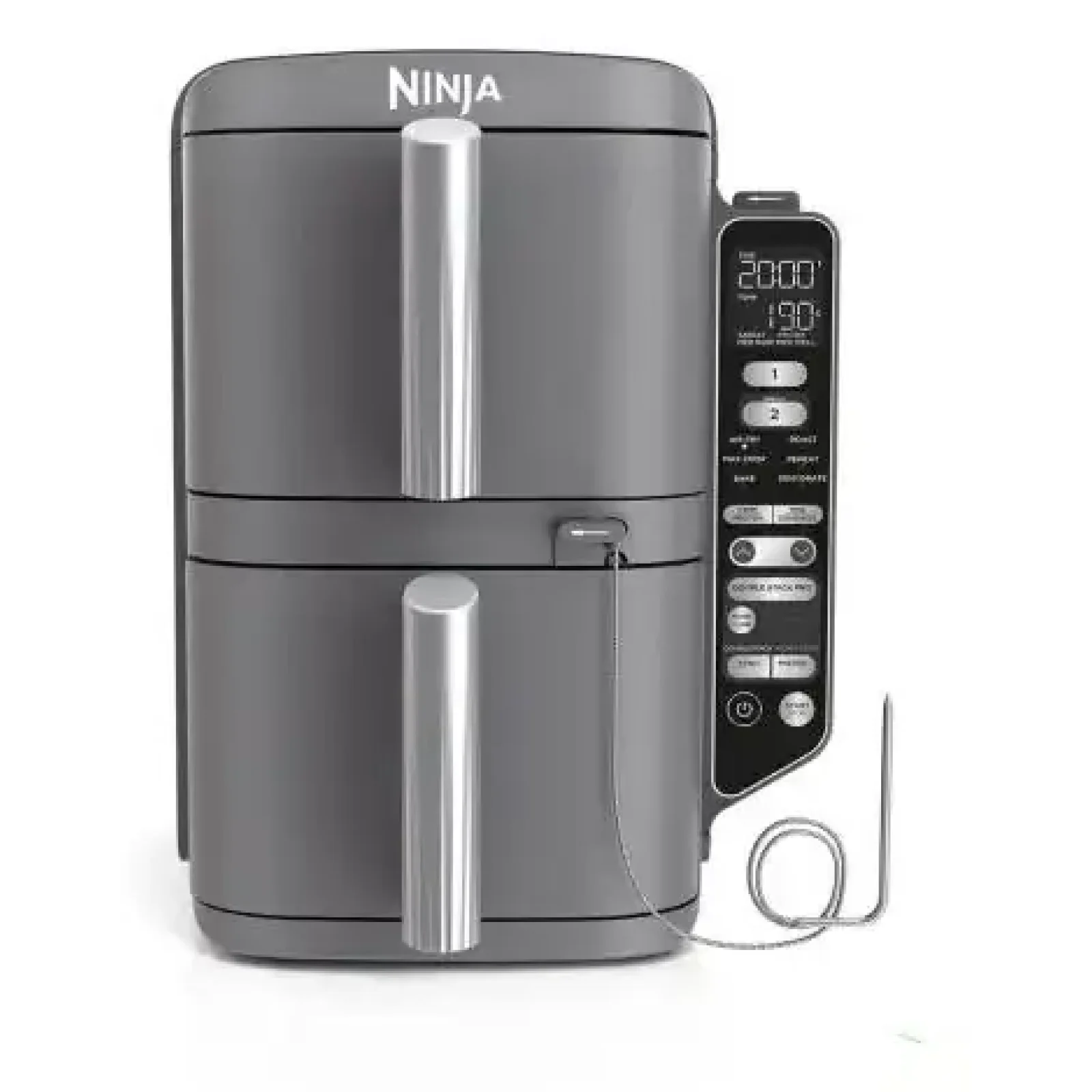 Мультипіч Ninja Double Stack XL 2-Level Hot Air Fryer 9,5 л with Smart Cook System SL451EU UA