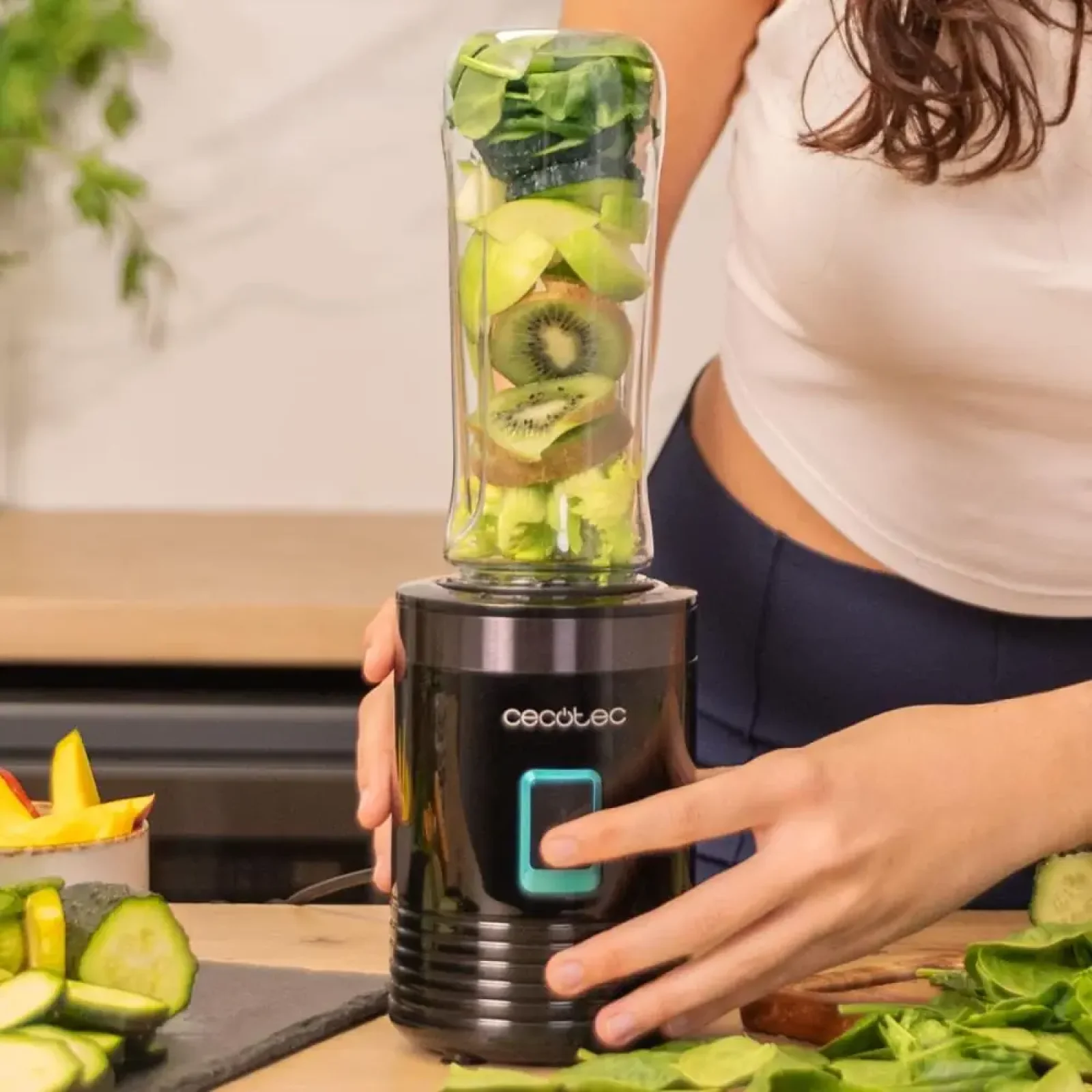 Блендер CECOTEC Power Titanium 350 EasyGo Smoothie (CCTC-03907) UA