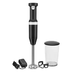 Блендер KitchenAid 5KHBBV53EBM занурювальний бездротовий матовий чорний UA
