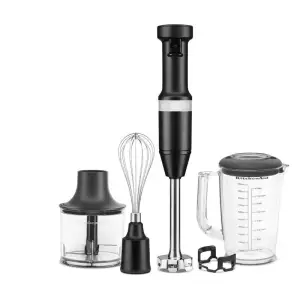 Блендер KitchenAid 5KHBV83EBM занурювальний з аксесуарами матовий чорний UA