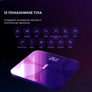 Розумні ваги Yunmai PRO Smart Scale Black (M1806CH-BK) UA