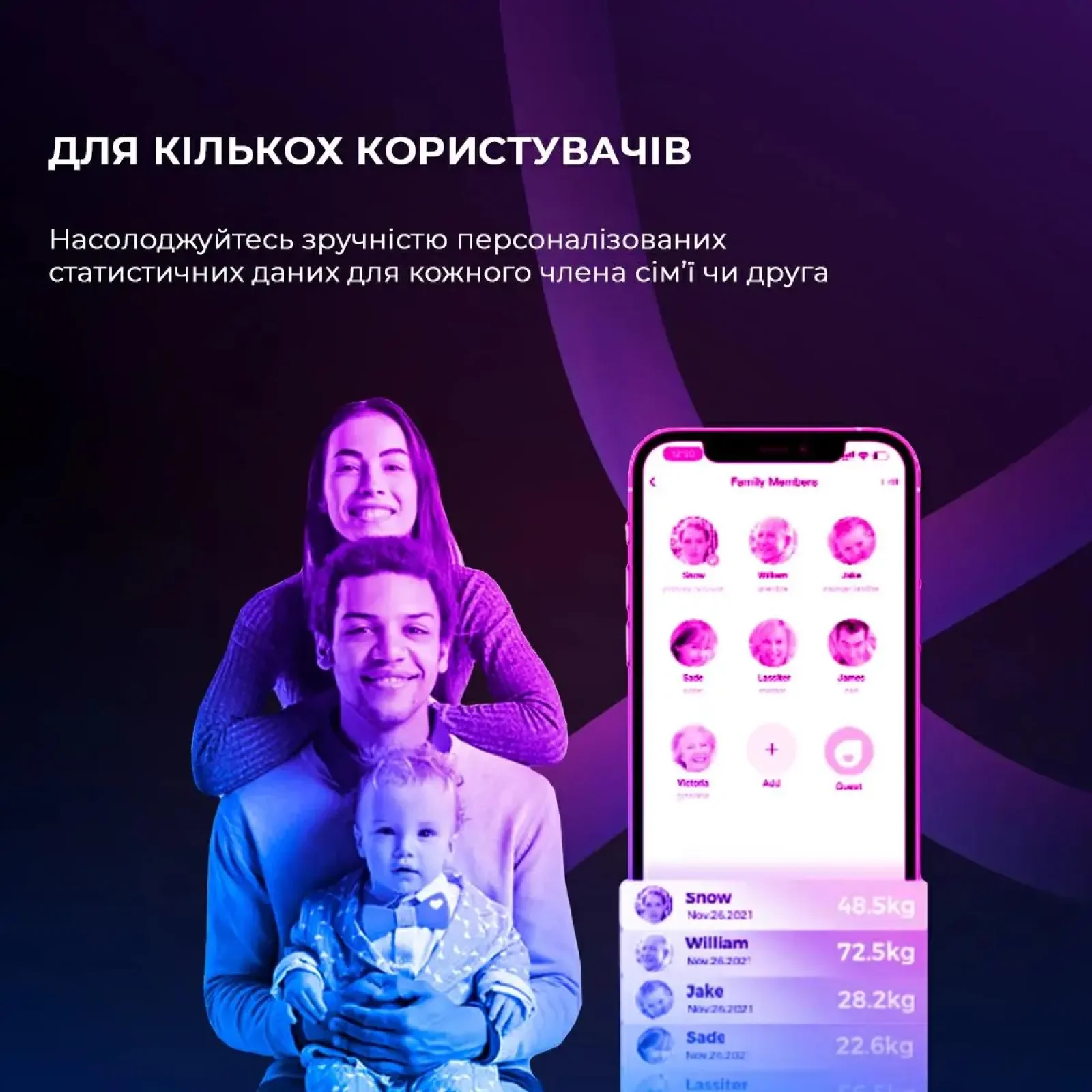 Розумні ваги YUNMAI X Smart Scale (YMBS-M268) UA