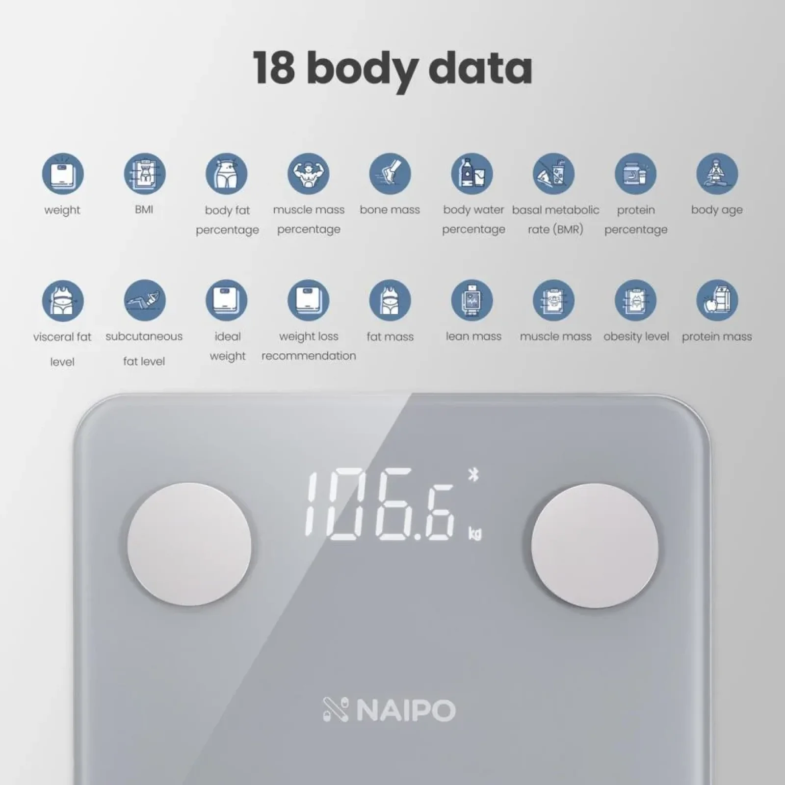 Смарт ваги Naipo (NP-BS01) UA