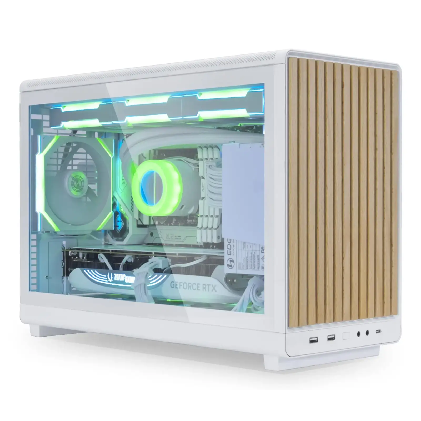 Корпус для комп'ютера MATX W/O PSU WHITE G99.A3W-WDG.00 LIAN LI UA